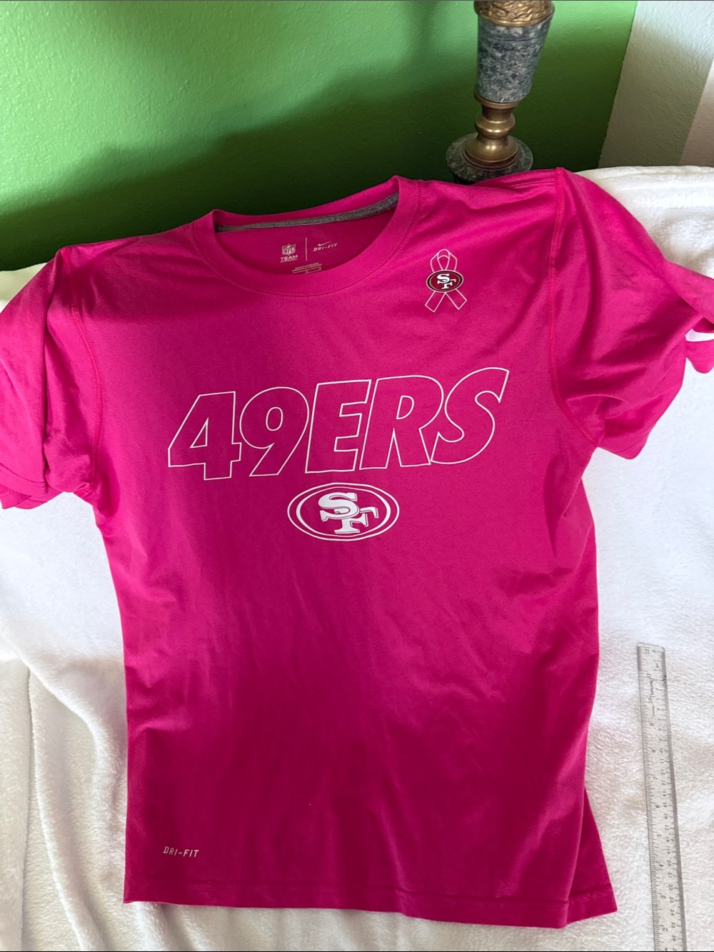 Nike Pink San Francisco 49ers Women's Dri-FIT Tee